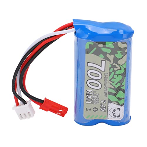 7,4 V 700 MAh Lipo-Akku mit JST-Stecker RC-Akku für AXIAL SCX24 1/24 RC-Auto-Upgrade-Teile Automodell Spielzeug 7,4 V 700 MAh Lipo-Akku mit JST-Stecker RC-Akku für AXIAL SCX24 1/24 RC-Auto-Upgrade-Teile Automodell Spielzeug von VGEBY
