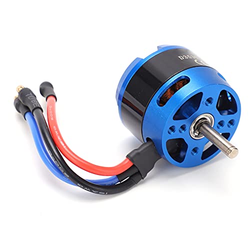 Bürstenloser Motor, 3530-1100KV Bürstenloser Metallmotor mit Hohem Wirkungsgrad für Ferngesteuerte RC Flugzeuge von VGEBY
