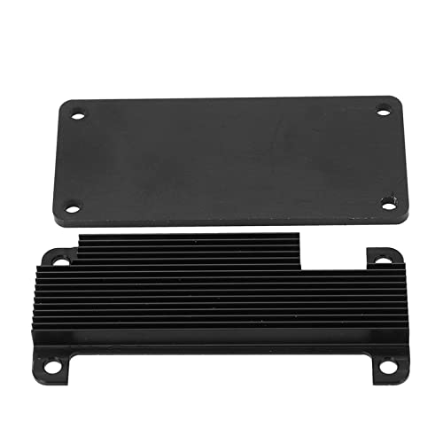 Elektronisches Bauteil Kühlkörper Elektronisches Bauteil Kühlkörper Elektronik Foto Computer Zubehör Schutzhülle für Raspberry Pi Zero 2W[Schwarze Schale Bunte Stiftleiste] von VGEBY