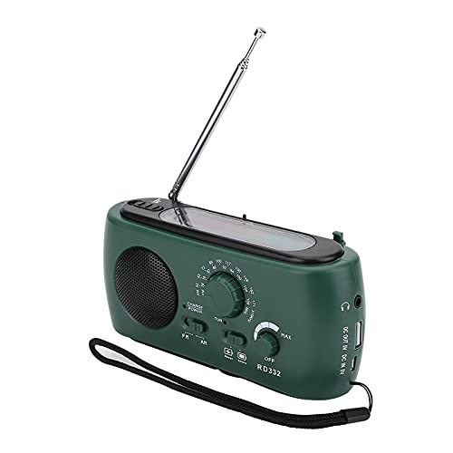 Kurbel Radio Taschenlampe,Tragbare Notradio Solar Power Wiederaufladbare Handkurbel FM/AM Radio 3 LED Taschenlampe Notfall Sirene tragbare Handy Telefon Ladegerät Power Bank für Camping Reisen Wandern Kurbel Radio Taschenlampe,Tragbare Notradio Solar Power Wiederaufladbare Handkurbel FM/AM Radio 3 LED Taschenlampe Notfall Sirene tragbare Handy Telefon Ladegerät Power Bank für Camping Reisen Wandern von VGEBY
