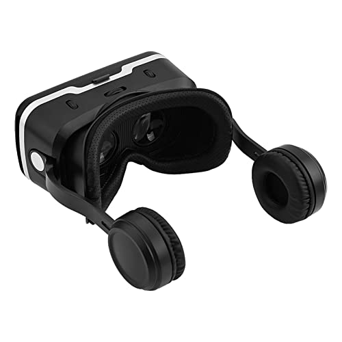 VGEBY Für VR SHINECON Virtual Reality 3D VR-Brille mit Kopfhörer Für 3,5-6 Zoll Für IOS-Telefone, Schwarz, VGEBY26HN0FYC5Q von VGEBY