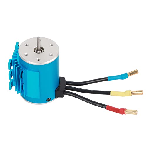 VGEBY RC-Bootsmotor, 3650 5900KV 4 Pole 12 Slots RC-Car-Brushless-Motor für 1/10 1/16 1/18 RC-Car-Bootszubehör VGEBY RC-Bootsmotor, 3650 5900KV 4 Pole 12 Slots RC-Car-Brushless-Motor für 1/10 1/16 1/18 RC-Car-Bootszubehör von VGEBY