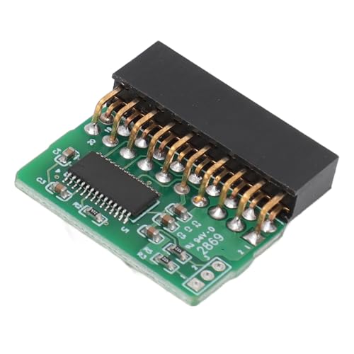 VGEBY TPM 2.0-Modul, 20-poliges TPM 2.0-Trusted-Plattform-Modul, Vertikales PCB-Design-Speichermodul für SuperMicro AOM TPM 9665V TCG 2.0 von VGEBY