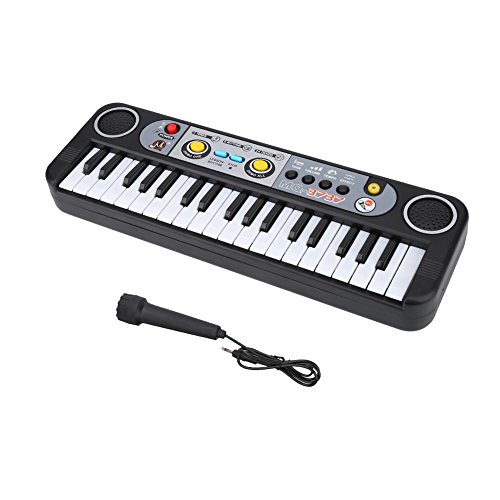 VGEBY1 Keyboard E-Piano, 37 Tasten ABS Kunststoff E-Piano für Kinder Klavierspielen von VGEBY