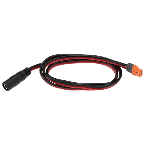 VGOL 1 Stück XT60I-Buchsenadapter auf DC 7909 (DC 8 Mm) Buchsenadapter-Stromkabel 14 AWG Kompatibel mit XT60-Steckereingang Tragbares Kraftwerk Tragbares Solarpanel (1 M) von VGOL