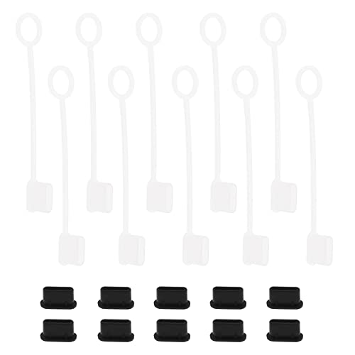 VGOL 10 Stücke USB-C-Port-Abdeckkappen mit Anti-Staub-Steckern Kompatibel mit Samsung Galaxy Fold/S10 5G/S10+/S10/S10e/S9+/S9/S8/S8+/Note 8/Note 9 USB-C-Kabelabdeckung VGOL 10 Stücke USB-C-Port-Abdeckkappen mit Anti-Staub-Steckern Kompatibel mit Samsung Galaxy Fold/S10 5G/S10+/S10/S10e/S9+/S9/S8/S8+/Note 8/Note 9 USB-C-Kabelabdeckung von VGOL