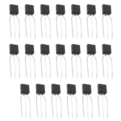 VGOL 20 Stück KSC945 PNP-Transistor-Schaltverstärker Transistor mit Geringer Leistung Elektronisches DIY-Projekt Mikrowellen-Kommunikationsschaltung von VGOL