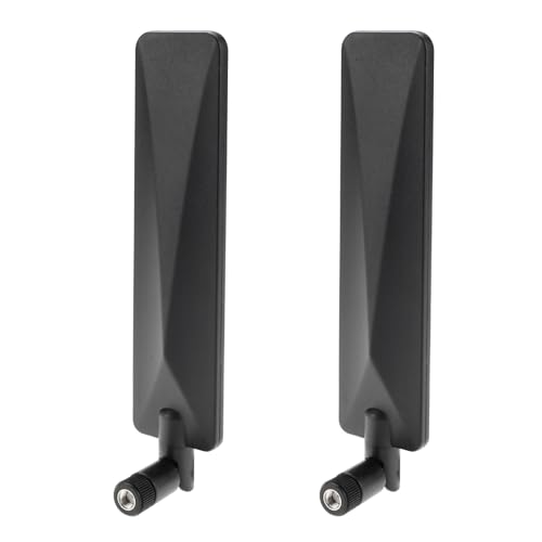 VGOL 2PCS WiFi 6E Antenne Tri-Band-Adapter 5dBi Antenne RP-SMA Stecker Antenne 2,4 GHz 5 GHz 6 GHz Antenne für PC Desktop Laptop Netzwerk Router VGOL 2PCS WiFi 6E Antenne Tri-Band-Adapter 5dBi Antenne RP-SMA Stecker Antenne 2,4 GHz 5 GHz 6 GHz Antenne für PC Desktop Laptop Netzwerk Router von VGOL