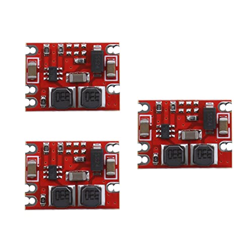 VGOL 3 Stück Netzteil Spannungsregler DC-DC Abwärtswandler Modul DC 3-15V bis 5V Einstellbar Leistungsmodul Step-Up/Step-down von VGOL