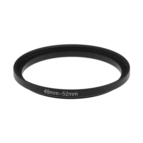 VGOL 49mm Bis 52mm Kamera Filterring Kamerafilter Adapterring Kameraobjektiv Aluminiumlegierung Ring Kamerafilter Blenden Konvertierungsring Kamerafilter Zubehör von VGOL