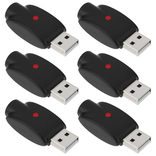 VGOL 6 Stück 510 USB-Smart-Ladegerät mit Überladeschutz, LED-Anzeige, geeignet für Laptop, Auto-Ladegerät, Taschenlampe, Lötkolben, Stylus-Stift VGOL 6 Stück 510 USB-Smart-Ladegerät mit Überladeschutz, LED-Anzeige, geeignet für Laptop, Auto-Ladegerät, Taschenlampe, Lötkolben, Stylus-Stift von VGOL