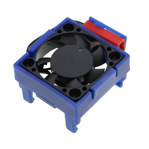 VGOL Fernbedienung Auto ESC Lüfter 5-7.4V 2 Pin RC Lüfter Kompatibel mit Trassas VXL-3S Kompatibel mit Slash 1/10 RC Fan Ersetzen von VGOL