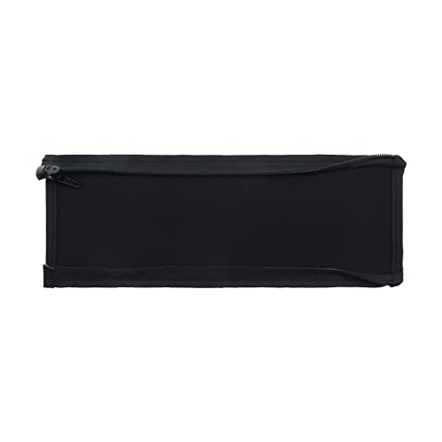 VGOL Kopfhörer Stirnband Kopfbandabdeckung Ersatz Schutz Teile aus Polster mit Reißverschluss 22,5 x 8 cm Kompatibel mit BO-se QuietComfort 45 QC35 QC35 QC25 QC15 QC2 OE1 AE2 Schwarz von VGOL