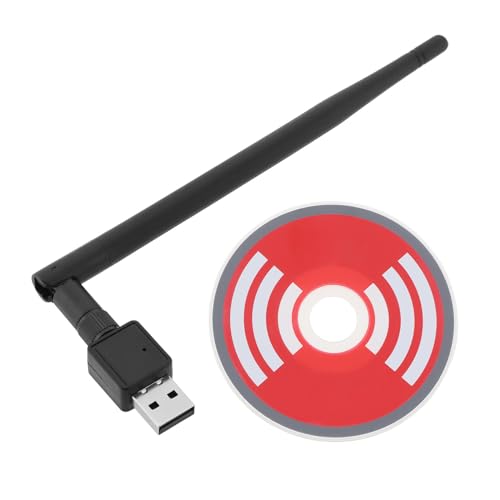 VGOL USB-WiFi Empfänger/Sender USB-WiFi-Adapter mit 5-dBi Hochleistungsantenne Kompatibel mit Windows Vista XP 2000 Kompatibel mit Kali Linux von VGOL