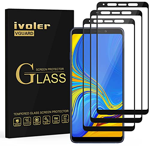 VGUARD [3 Stücke] Schutzfolie für Samsung Galaxy A9 2018, [Volle Bedeckung] Schutzglas Folie Hartglas Gehärtetem Glas für Samsung Galaxy A9 2018 von VGUARD