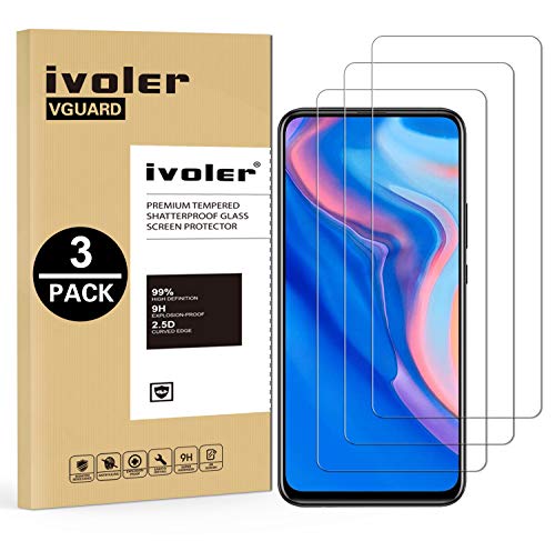 VGUARD 3 Stücke Schutzglas Schutzfolie für Motorola Motorola Moto Edge 30 / G82 5G / G72 / G52 / G71 / Xiaomi 12 Lite/Oppo A54 5G / A74 5G / Honor 9X / 9X pro/Huawei P Smart Z/P Smart Pro von VGUARD