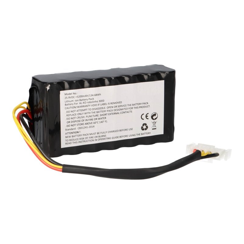 Ersatzakku AL-KO Robolinho 3000 5200mAh, 25.9V Ersatzakku AL-KO Robolinho 3000 5200mAh, 25.9V von VHBW