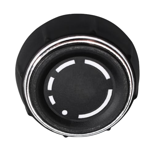 VHEUHZ Auto Audio Lautstärkeregler Drehknopf-Schalter CD-Regler Schalter Taste kompatibel mit Porsche Cayenne Panamera Macan (Links OE# 97064292901) von VHEUHZ