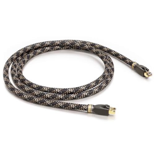 VIABLUE EP-7 Silver CAT6A * Netzwerk-/Patch-/Ethernet-/LAN-Kabel * 600 MHz * 5-Fach Schirmung * 24 Karat echtvergoldete T6s RJ-45 * 1 Stück * 200 cm * 2.0 m VIABLUE EP-7 Silver CAT6A * Netzwerk-/Patch-/Ethernet-/LAN-Kabel * 600 MHz * 5-Fach Schirmung * 24 Karat echtvergoldete T6s RJ-45 * 1 Stück * 200 cm * 2.0 m von VIABLUE