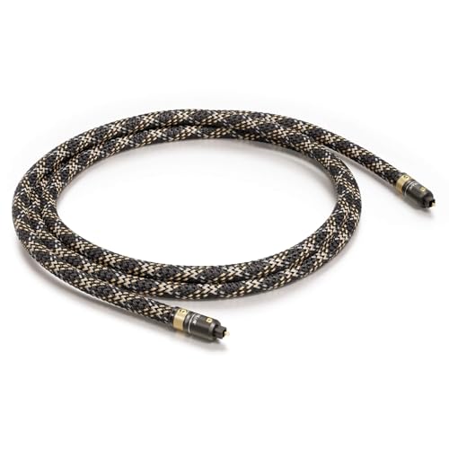 VIABLUE H-Flex Toslink * Optisches High-End Audio Digitalkabel * S/PDIF * T6s Toslinkstecker, echtvergoldet * 1 Stück * 50 cm * 0.5 m VIABLUE H-Flex Toslink * Optisches High-End Audio Digitalkabel * S/PDIF * T6s Toslinkstecker, echtvergoldet * 1 Stück * 50 cm * 0.5 m von VIABLUE