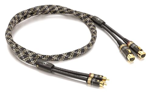 VIABLUE NF-S1 Silver Quattro Cinch-XLR-Kabel Weiblich * Analog/NF * Audiokabel * Twist * 1 Stück * 4-Fach Abschirmung * Verzinnte OFC Litzen * T6s Cinch-/XLR-F-Stecker * Splitter * 100 cm * 1.0 m VIABLUE NF-S1 Silver Quattro Cinch-XLR-Kabel Weiblich * Analog/NF * Audiokabel * Twist * 1 Stück * 4-Fach Abschirmung * Verzinnte OFC Litzen * T6s Cinch-/XLR-F-Stecker * Splitter * 100 cm * 1.0 m von VIABLUE