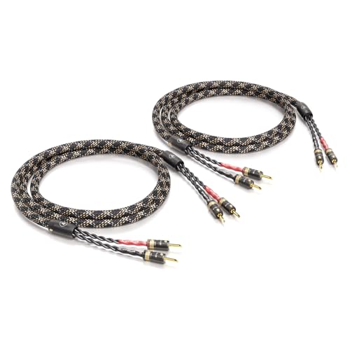 VIABLUE SC-4 Silver Single-Wire * High-End Lautsprecherkabel * T8 * Modell 2024 * Bananenstecker, echtvergoldet * 1 Paar * mit Splitter * 150 cm * 1.5 m VIABLUE SC-4 Silver Single-Wire * High-End Lautsprecherkabel * T8 * Modell 2024 * Bananenstecker, echtvergoldet * 1 Paar * mit Splitter * 150 cm * 1.5 m von VIABLUE