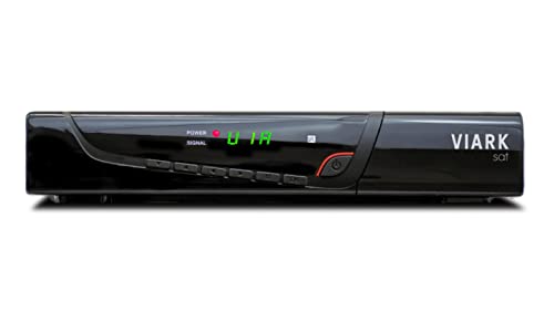 VIARK Sat Full HD Sat H.265 HEVC Receiver DVB-S2 IPTV 1080p inkl. WLAN Stick und HighSpeed HDMI-Kabel von VIARK