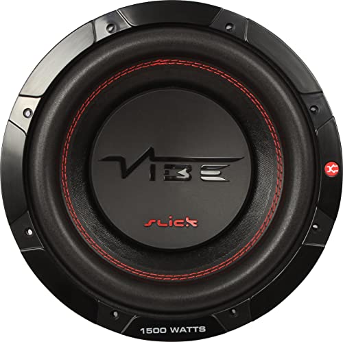 VIBE Audio Slick 10" Subwoofer 1500 W MAX, 3000 W SPL, 25,4 cm, SLICK10D2-V0 von VIBE