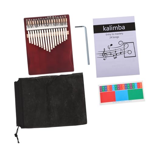 VICASKY 1 Satz Kalimba Daumenklavier für Schlüssel Anfänger Musical Kindermusikinstrumente Kinderinstrument Mini -Daumen Klavier Finger-Daumen-Klavier Metall von VICASKY