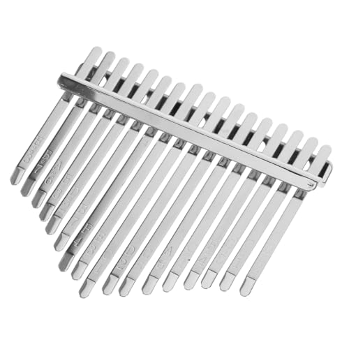 VICASKY 1 Set Kalynba Tasten Finger Kalimba Keytar Instrument Daumenklavier DIY Mbira Fingerklavier Kalimba Daumenklavier Mbira DIY Kit Mbira Reparaturteile VICASKY 1 Set Kalynba Tasten Finger Kalimba Keytar Instrument Daumenklavier DIY Mbira Fingerklavier Kalimba Daumenklavier Mbira DIY Kit Mbira Reparaturteile von VICASKY