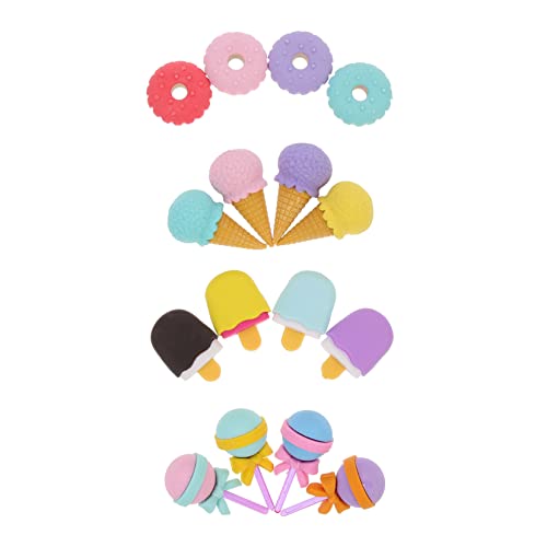 VICASKY 16 Stück Dessert Radiergummi Cartoon -Radierbleistift Radiergummis für Cartoon-Zeichnungen Radiergummis für Studenten Kindergäuer Eraser der Schulversorgung VICASKY 16 Stück Dessert Radiergummi Cartoon -Radierbleistift Radiergummis für Cartoon-Zeichnungen Radiergummis für Studenten Kindergäuer Eraser der Schulversorgung von VICASKY