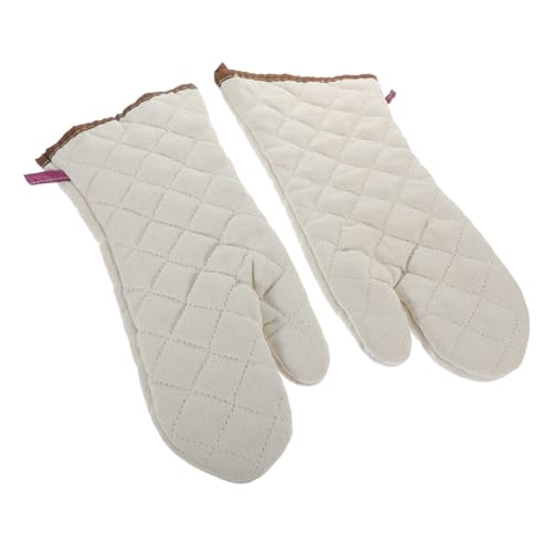 VICASKY 1Paar Hitzebeständige Ofenhandschuhe Für Sicheres Vor Hohen Temperaturen Für Backen Und Grillen Waschbar Design Outdoor Aktivitäten von VICASKY