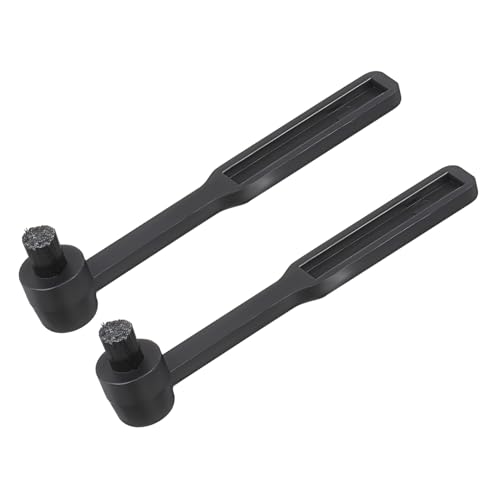 VICASKY 2 Stück Nadelreinigungsbürste Plattenspieler-Stift Drehscheibe Ersatz Reiniger Wischen Stiftreinigungsbürste Abspielgerät Aufzeichnen Rekordpinsel Für Bürsten Vinyl Schwarz Plastik VICASKY 2 Stück Nadelreinigungsbürste Plattenspieler-Stift Drehscheibe Ersatz Reiniger Wischen Stiftreinigungsbürste Abspielgerät Aufzeichnen Rekordpinsel Für Bürsten Vinyl Schwarz Plastik von VICASKY