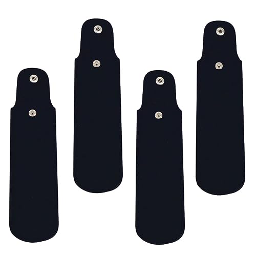 VICASKY 4 Stück 4 Stück Mundharmonika-Tasche Anfänger Beutel tragbare Mundharmonikatasche Tragen Mundharmonika-Etui aus Kunstleder Fall für Harmonische Mundharmonika-Behälter Black von VICASKY