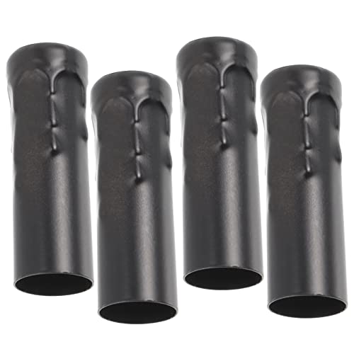 VICASKY 4Stücke Lampenbasishülse für Kristallleuchter Schwarze Wassertröpfchen Design Langlebige Metallmaterialien Kompatibel mit Kronleuchter und Deckenlampen DIY Zubehör VICASKY 4Stücke Lampenbasishülse für Kristallleuchter Schwarze Wassertröpfchen Design Langlebige Metallmaterialien Kompatibel mit Kronleuchter und Deckenlampen DIY Zubehör von VICASKY