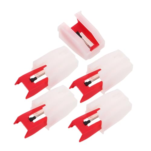 VICASKY 5 Stück Nadel eines Schallplattenspielers Stift für Plattenspieler Ersatzstift Universal-Plattenspielernadel Plattenspieler-Stift Stylus-Plattenspielernadel Ersatznadel Aluminium VICASKY 5 Stück Nadel eines Schallplattenspielers Stift für Plattenspieler Ersatzstift Universal-Plattenspielernadel Plattenspieler-Stift Stylus-Plattenspielernadel Ersatznadel Aluminium von VICASKY