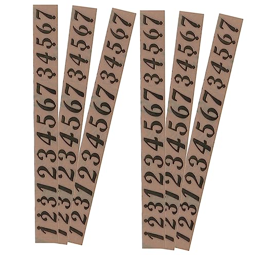 VICASKY 6 Blätter Äther ische Trommel aufkleber schlagzeug zubehör Tongue drum accessories Aufkleber mit Musiknotenskala Halter für Fingertrommelstöcke Zungentrommel notiert Aufkleber von VICASKY