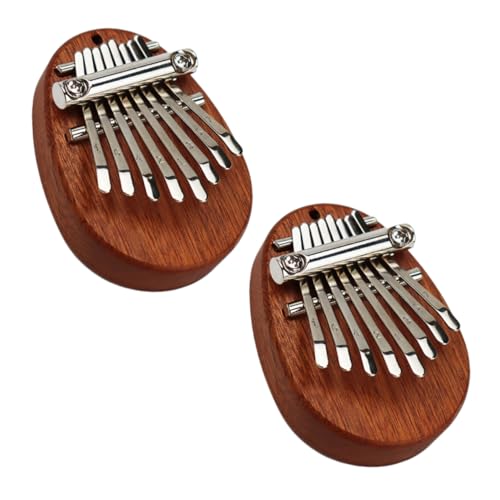 VICASKY Daumen Mini-Musikinstrument für Musikinstrumente tragbares Klavier kleines Instrument für die Finger Fingerklavier Mahagoni Massivholz VICASKY Daumen Mini-Musikinstrument für Musikinstrumente tragbares Klavier kleines Instrument für die Finger Fingerklavier Mahagoni Massivholz von VICASKY