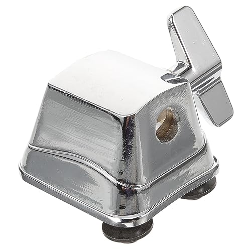 VICASKY Halterung Snare Parts Drum Kit Parts Basis für Drum Kit Silber Instrumententeile von VICASKY