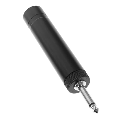 VICASKY Gitarren-Audio-Konverter mit für Draht Pickups Verlängerung Konvertierung Mikrofon-Audio-Adapter Audiokonverter Adapter von 6,35 mm auf 3,5 mm Instrumentenkonverter Metall Schwarz VICASKY Gitarren-Audio-Konverter mit für Draht Pickups Verlängerung Konvertierung Mikrofon-Audio-Adapter Audiokonverter Adapter von 6,35 mm auf 3,5 mm Instrumentenkonverter Metall Schwarz von VICASKY