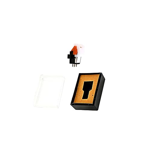 VICASKY Rotes Grammophon Phonograph-Anhang Plattenspielernadeln aus Kunststoff kleine Plattenspielernadeln Phonograph Werkzeug Plattenspieler-Ersatznadel Phonographenteil Plastik VICASKY Rotes Grammophon Phonograph-Anhang Plattenspielernadeln aus Kunststoff kleine Plattenspielernadeln Phonograph Werkzeug Plattenspieler-Ersatznadel Phonographenteil Plastik von VICASKY