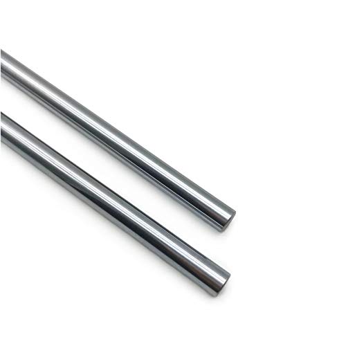 2 Stück 8mmX 200mm Linearführung Linearwelle, Stahlzylinder Linearschiene Optische Achse für 3D-Drucker, DIY, CNC - Metrische h8-Toleranz (200mm, Durchmesser: 8mm) von VICHSAMWY