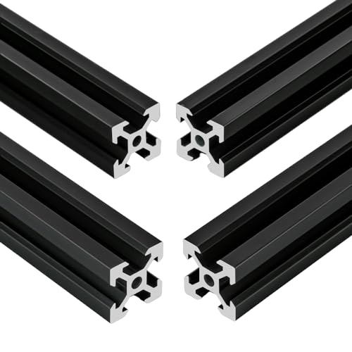 4 Stück V Typ Systemprofile 2020 350mm Aluminiumprofil Extrusions Eloxierte Linearschiene 20x20 Aluprofil für 3D-Drucker DIY CNC-Maschinen uzw (350mm) von VICHSAMWY