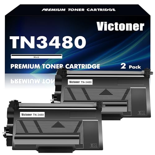 TN3480 Toner Kompatibel für Brother TN-3480 TN 3480 HL-L5100DN MFC-L5750DW MFC-L5700DW DCP-L5500DN HL-L5200DW HL-L6400DW MFC L5750DW HL L5100DN HL-L5000D 3430 TN3430 TN-3430 Schwarz von VICTONER