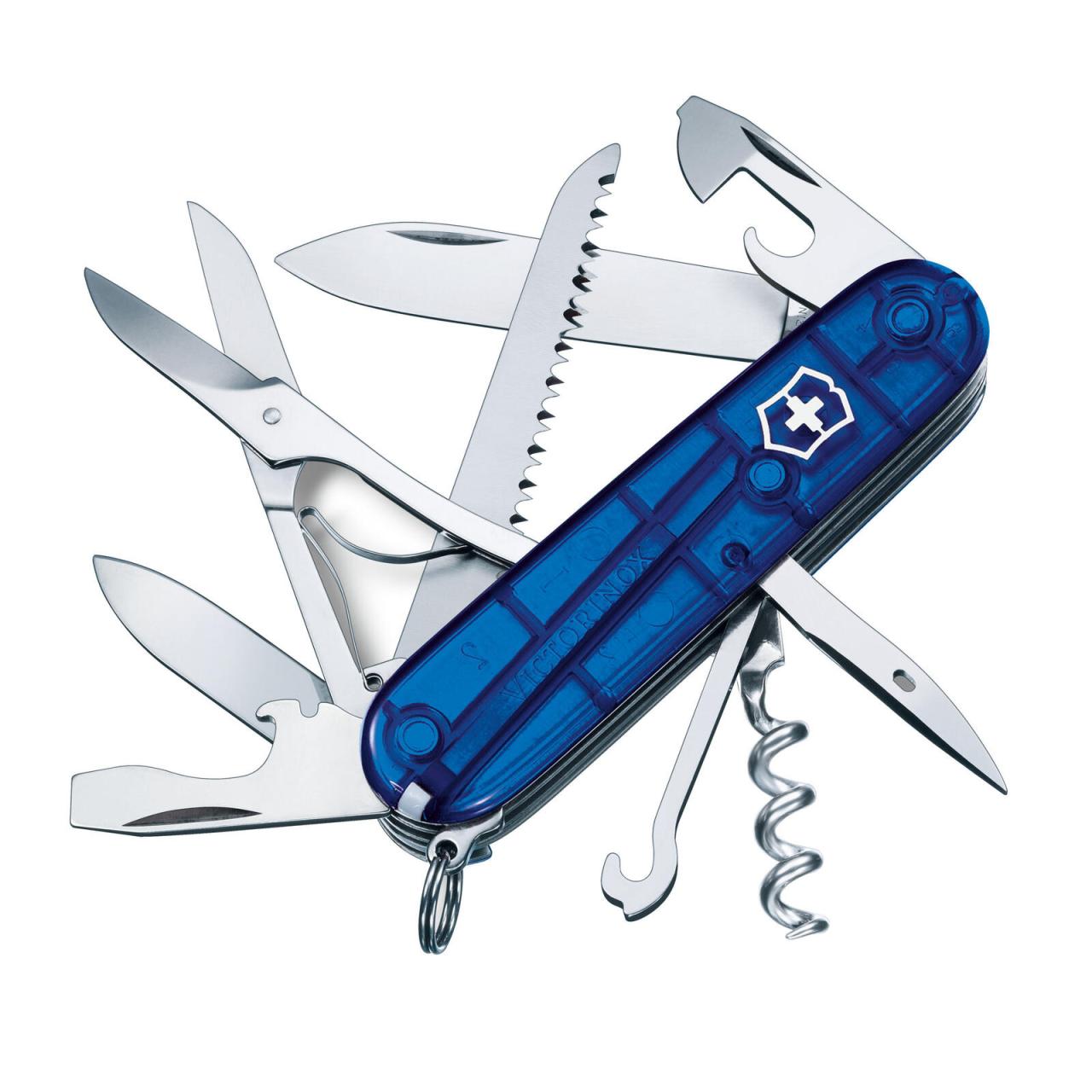 Huntsman blau transp. 15 Funk. von VICTORINOX