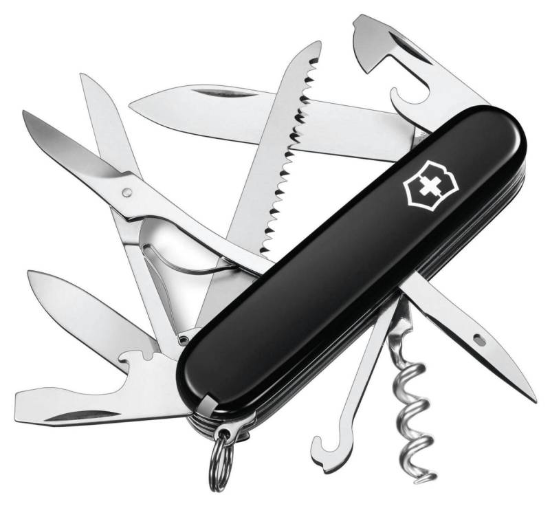 VICTORINOX Schweizer Taschenmesser Huntsman schwarz von VICTORINOX