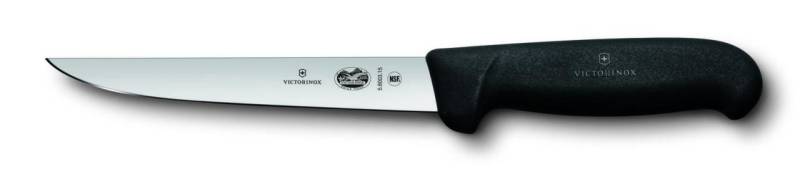 VICTORINOX Ausbeinmesser Fibrox silber, schwarz von VICTORINOX