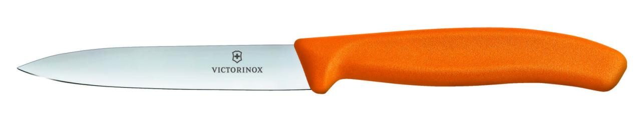 VICTORINOX Gemüsemesser Swiss Classic silber, orange VICTORINOX Gemüsemesser Swiss Classic silber, orange von VICTORINOX