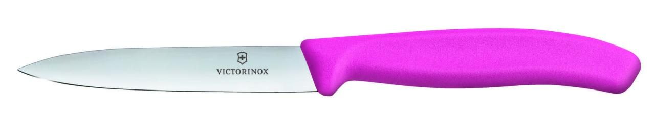VICTORINOX Gemüsemesser Swiss Classic silber, pink VICTORINOX Gemüsemesser Swiss Classic silber, pink von VICTORINOX