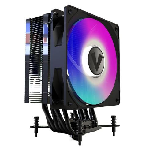 Vida Boreas Black ARGB Kühlkörper und Lüfter, Intel/AMD, 2000 U/min, Hydrauliklüfter, 6 Kupfer-Heatpipes, 220 W TDP ARGB und optionale einfache Lüfter im Lieferumfang enthalten Vida Boreas Black ARGB Kühlkörper und Lüfter, Intel/AMD, 2000 U/min, Hydrauliklüfter, 6 Kupfer-Heatpipes, 220 W TDP ARGB und optionale einfache Lüfter im Lieferumfang enthalten von VIDA